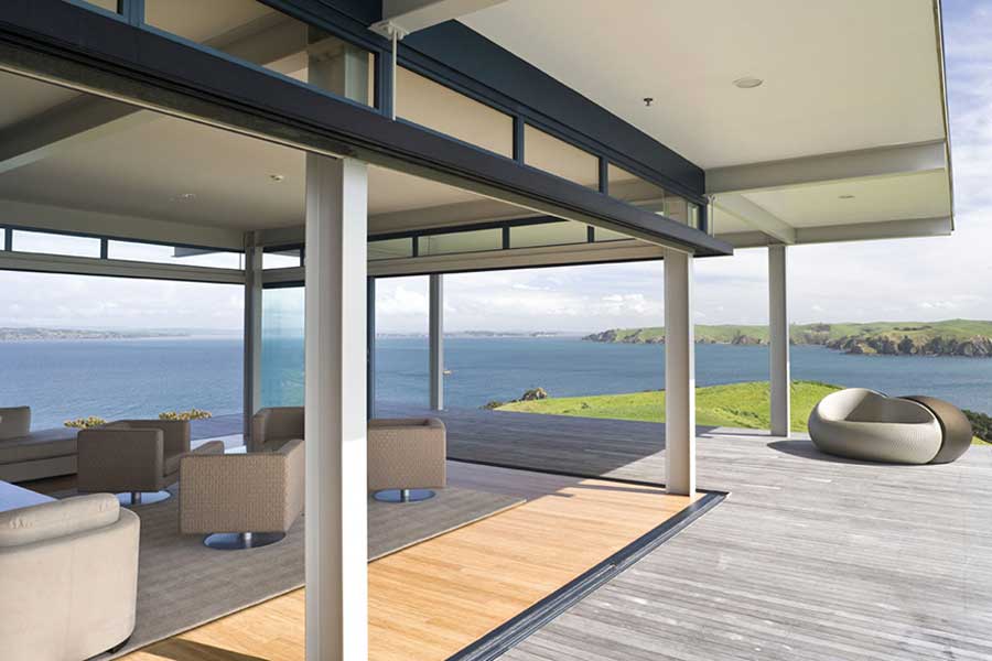 Hurakia Lodge Island Retreat Auckland best places to stay in New Zealand 