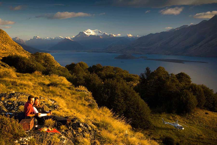 Queenstown helicopter tours scenic flights New Zealand