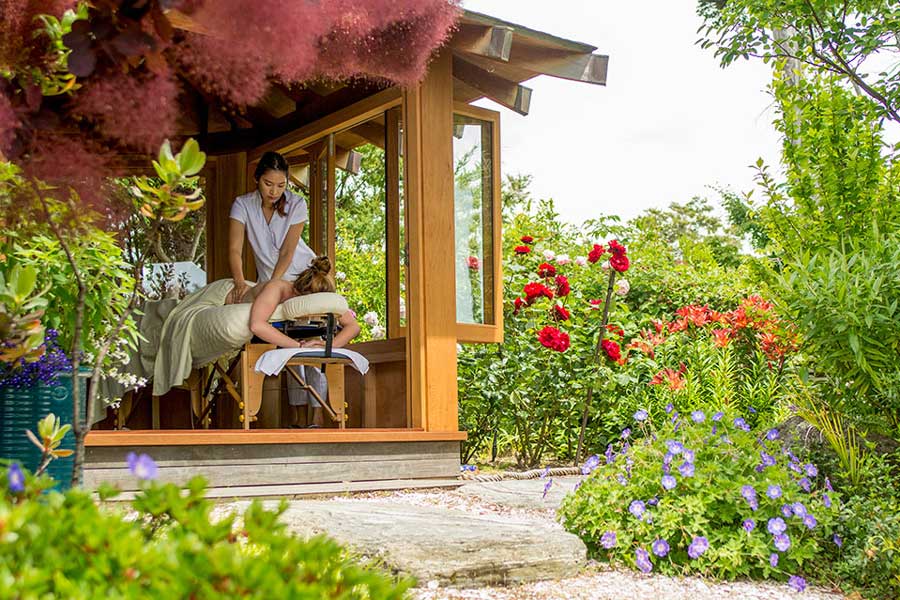 Split Apple Retreat health wellness retreat NZ Abel Tasman luxury accommodation