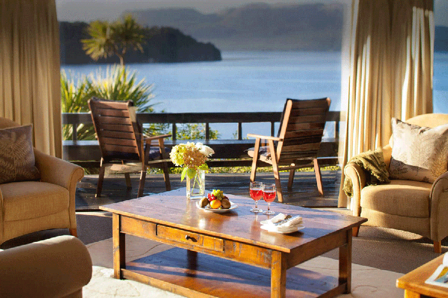 Solitaire Lodge Rotorua NZ luxury lodges of New Zealand romantic retreat